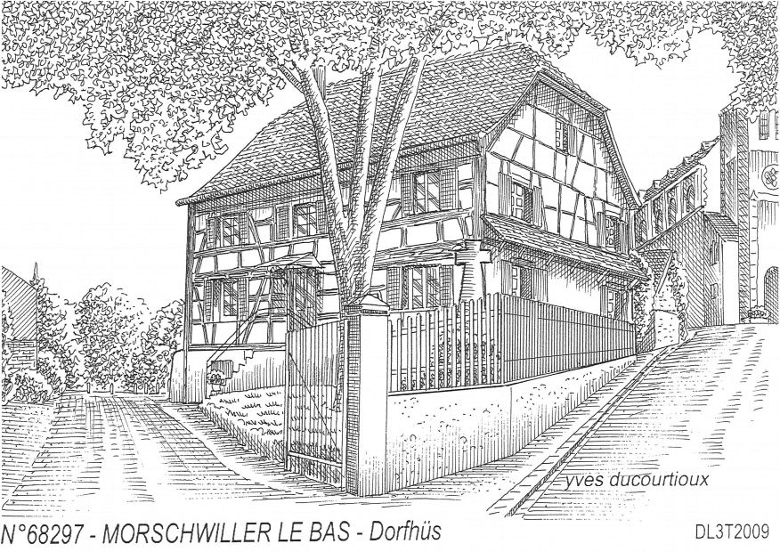 N 68297 - MORSCHWILLER LE BAS - dorfhs